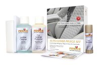 FENICE AUTO-Leder Pflege Set Maxi - 2 x 250 ml & Ink...